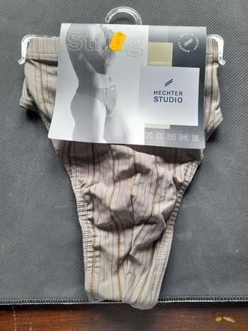 String homme marron taupe, marque Daniel Hechter, taille 6