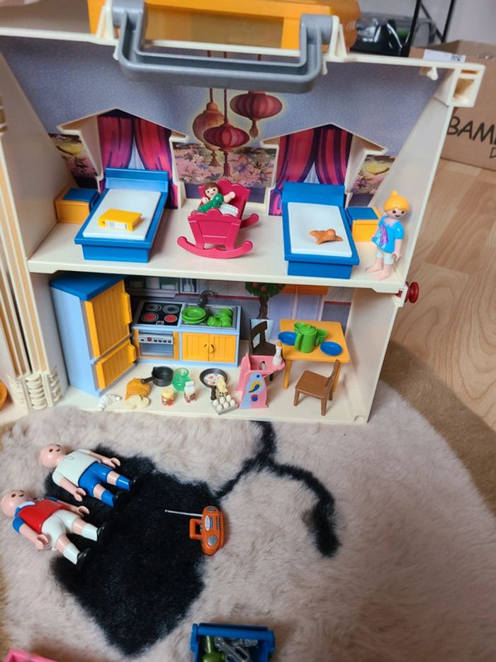 La maison transportable playmobil. - photo numéro 3