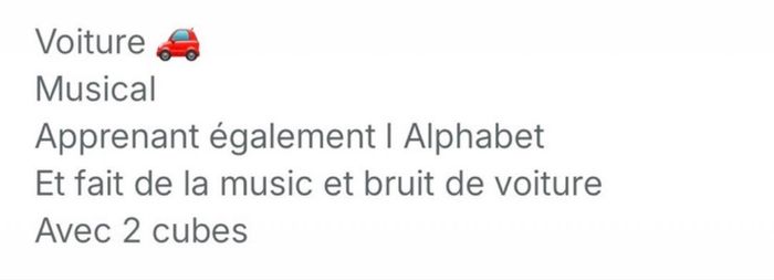 Voiture musical - photo numéro 6