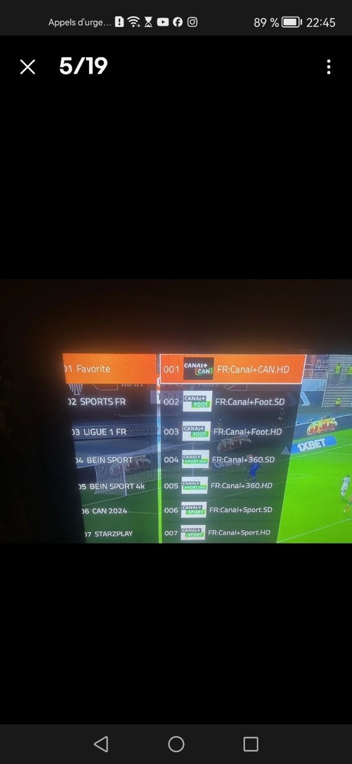 Boîtier Android TV Live Tv iptv - photo numéro 12