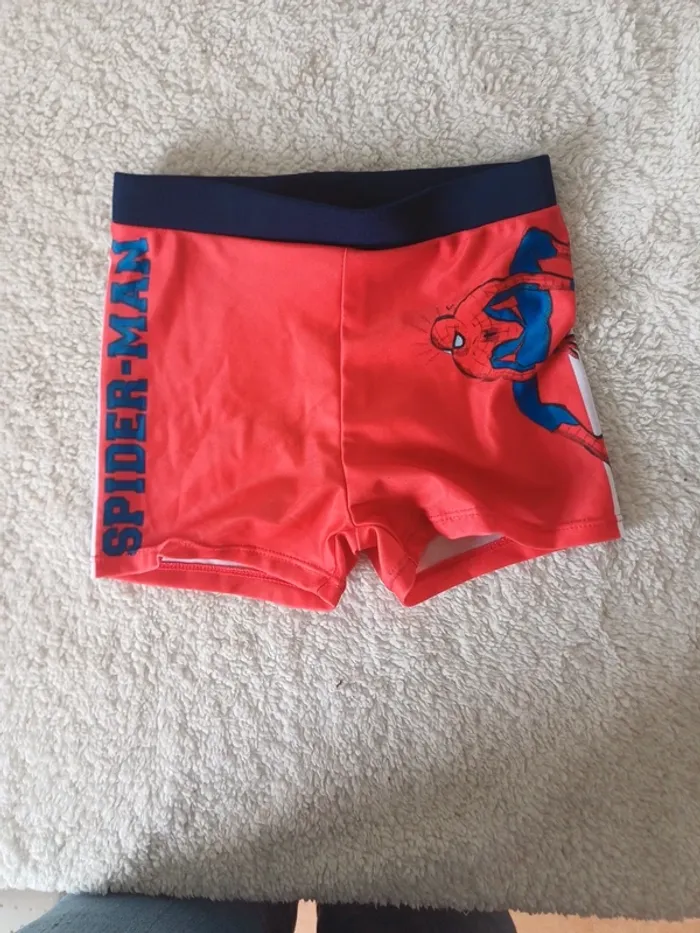 Boxer de bain spiderman