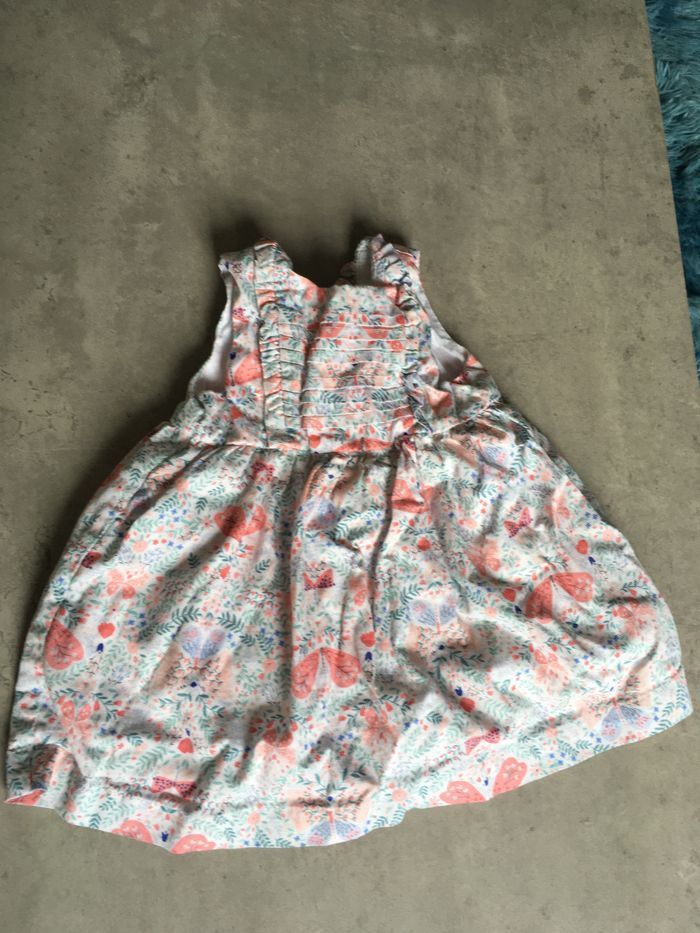 Robe été à fleurs 9 mois Sergent Major - photo numéro 4