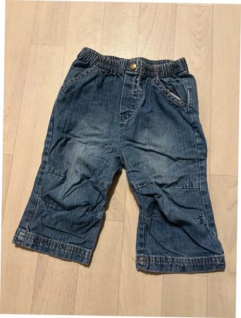 Jean bleu effet délavé in extenso 12 mois très bon état