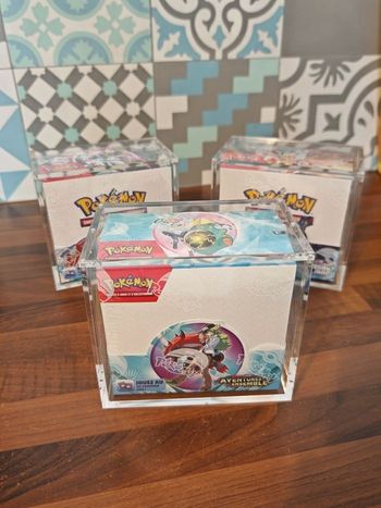Lot de 2 Protections Acryliques Display Pokemon