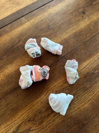 Chaussette bébé fille 1 mois