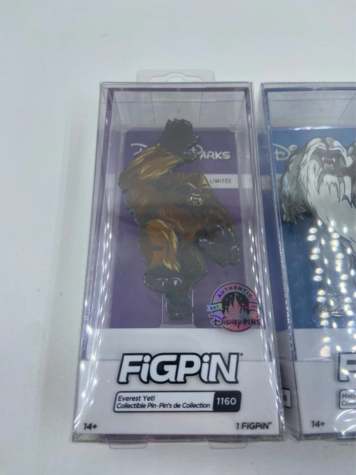 Lot de 2 FiGPiN Yéti – Matterhorn & Everest (Disney Parks) - photo numéro 2