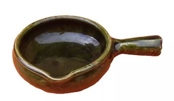 Poêlon à feu / Caquelon Terre cuite émaillée