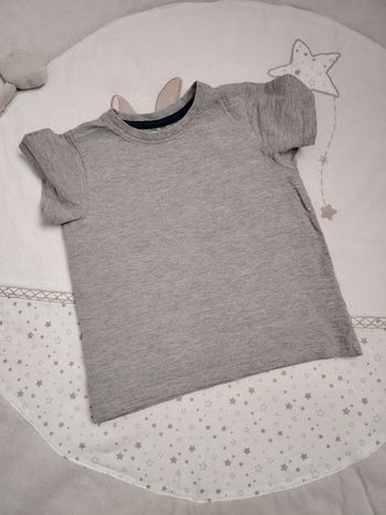 T shirt gris basique 