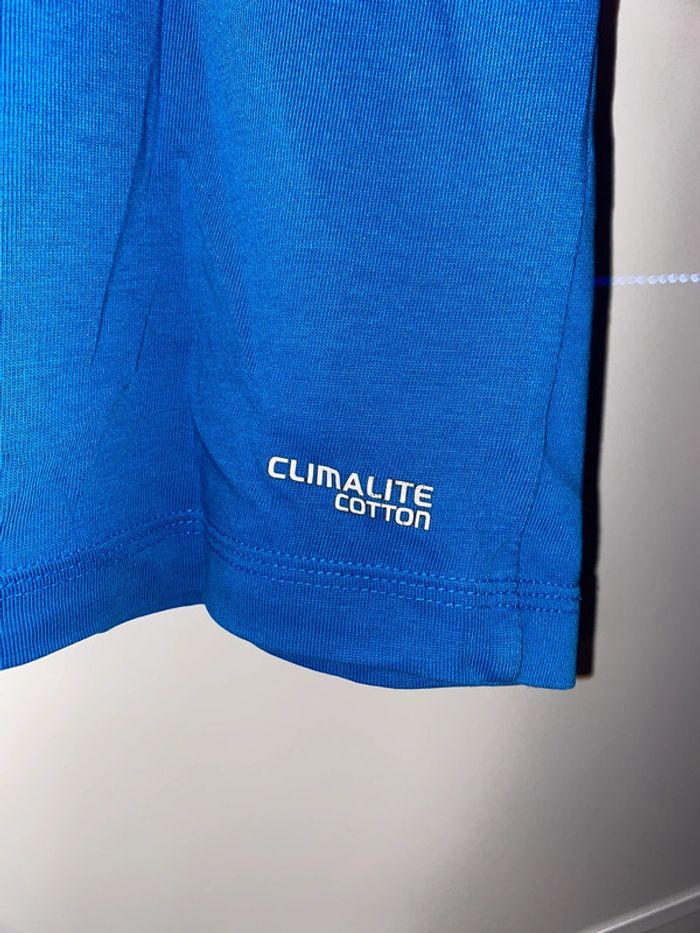T-shirt à manches courtes bleu Adidas - photo numéro 4