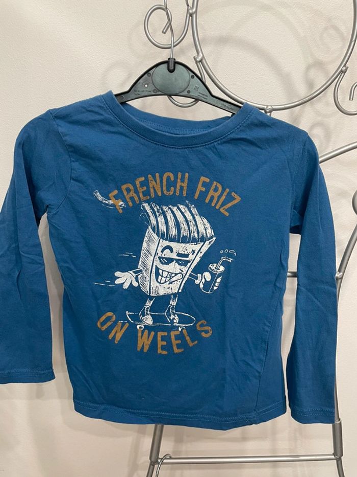 Tee shirt manches longues frites