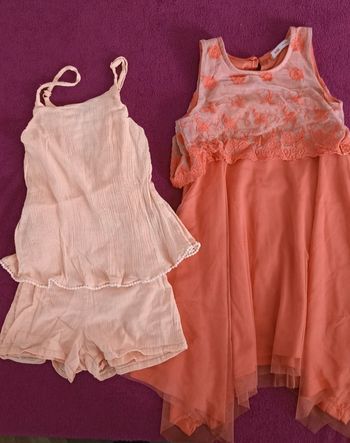 Lot robe + combishort