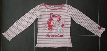 Joli tee-shirt Minnie et Daisy fille 5-6 ans