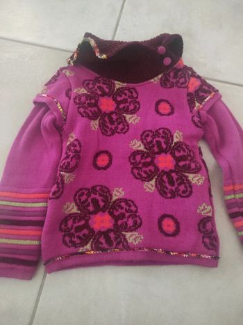 Pull clayeux 4 ans