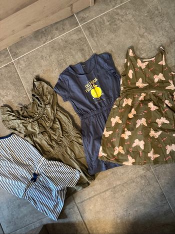 Lot robes combishort