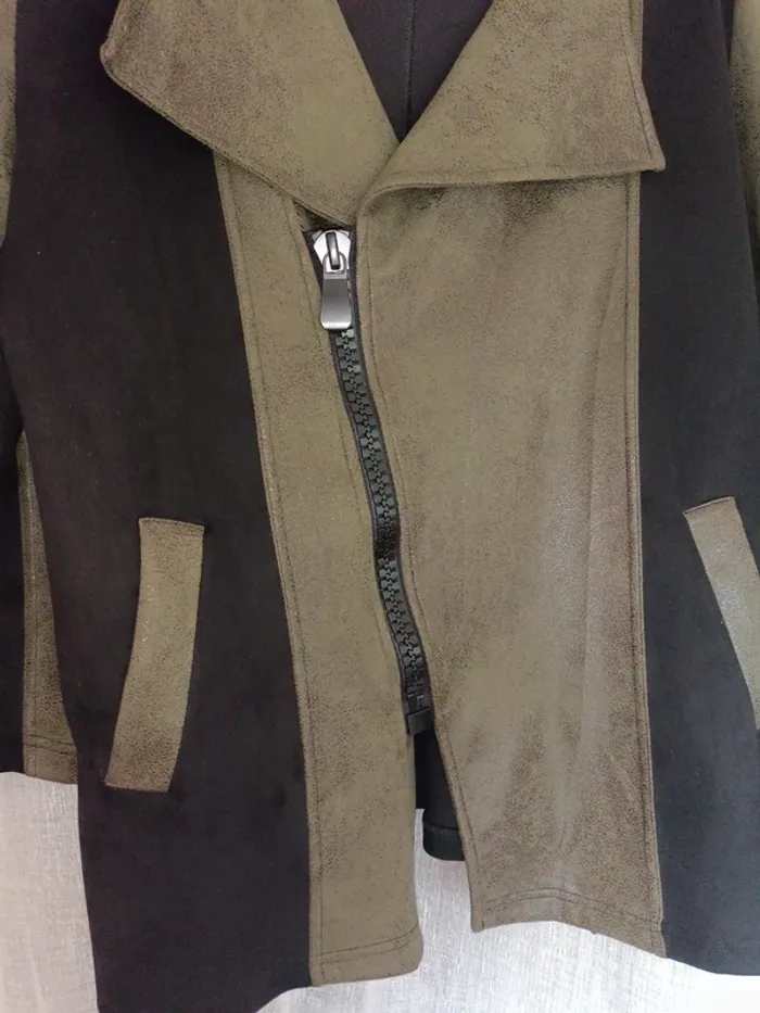 Veste bicolore femme - photo numéro 4