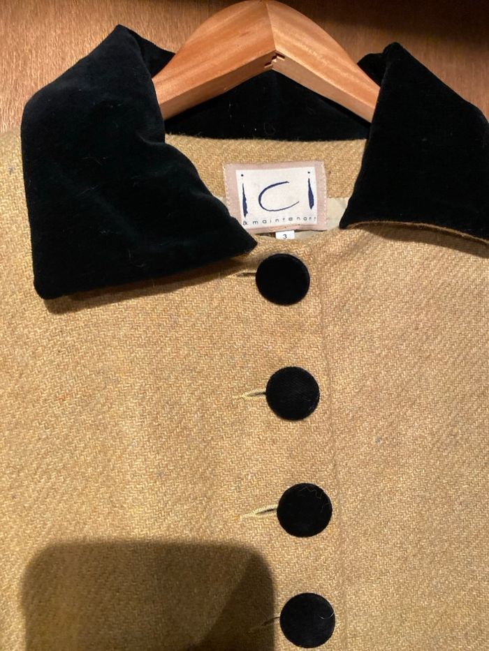 Veste  d’hiver en  laine et polyester - photo numéro 4