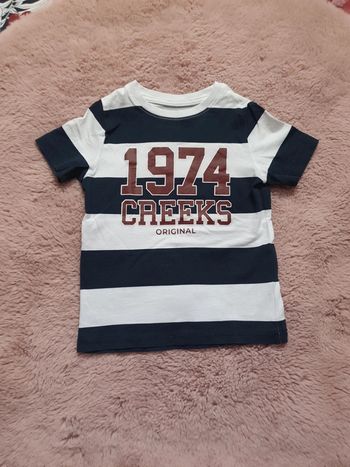 Tee shirt creeks 4 ans garçon