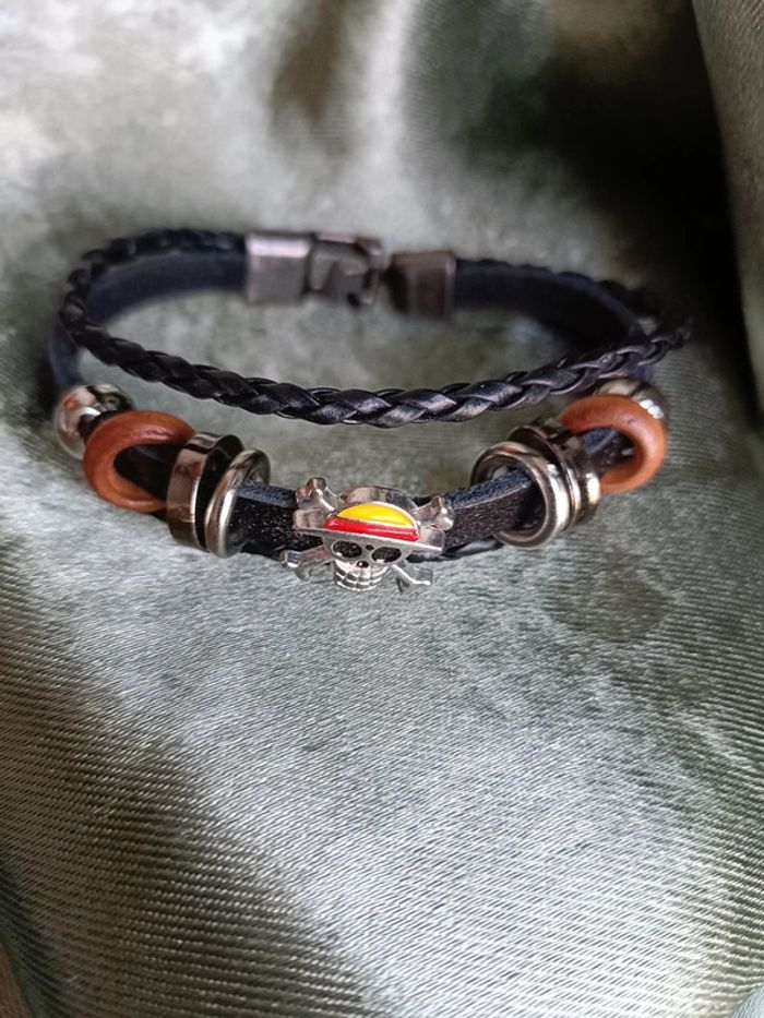 Bracelets tête de mort pirate - photo numéro 3