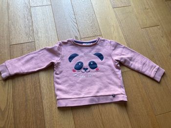 Pull rose 6 ans