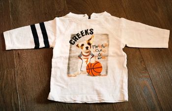 T-shirt à manches longues bébé garçon 3 mois comme neuf Creeks