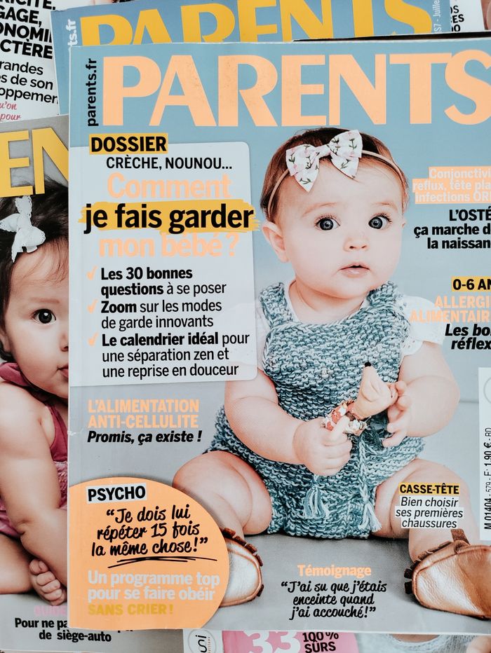 Gros lot de magazines de maternité Parents - photo numéro 10