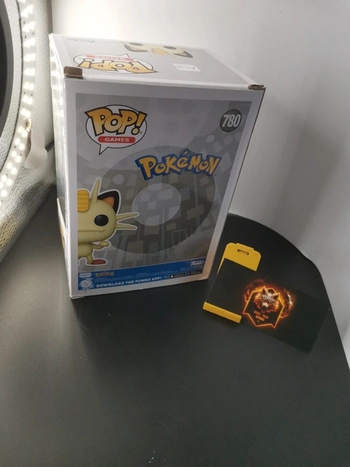Figurine POP funko pokemon meowth 780 - photo numéro 4