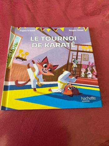 Livre Hachette jeunesse. Le Tournoi de Karaté