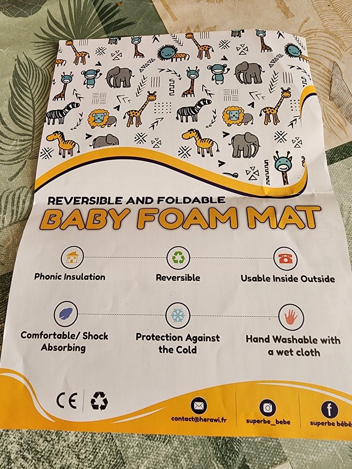 Tapis de jeu superbe bébé XXL - photo numéro 9