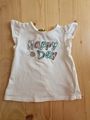 T-shirt dos ouvert TAO 24 mois