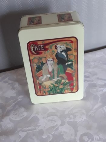 Faby27800 Boite en métal pour le sucre, les biscuits ou autres