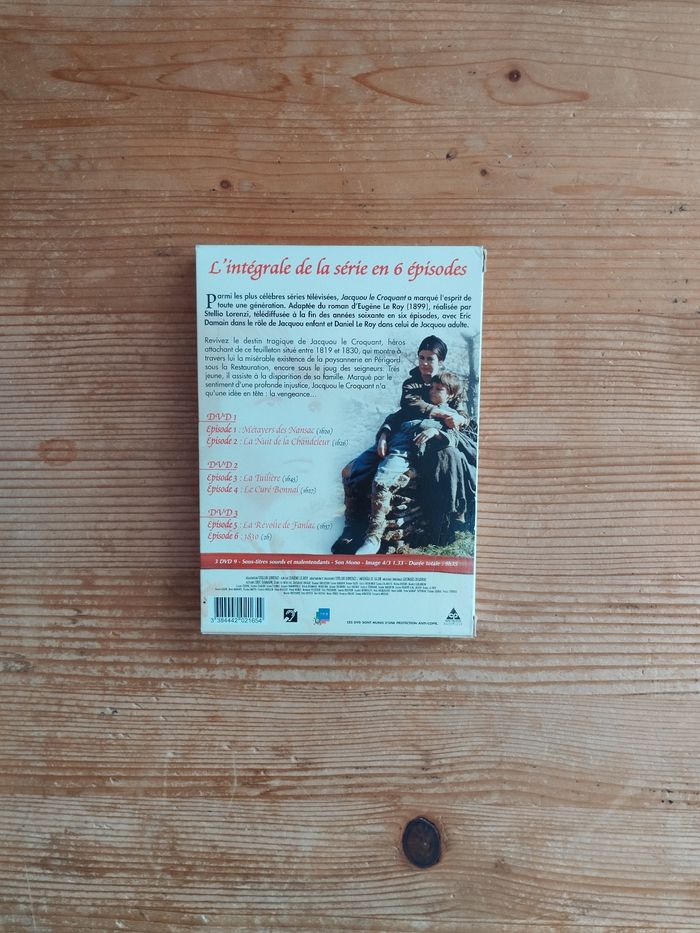 Coffret DVD "Jacquou le Croquant" - Intégrale 6 épisodes - Comme neuf ! - photo numéro 2
