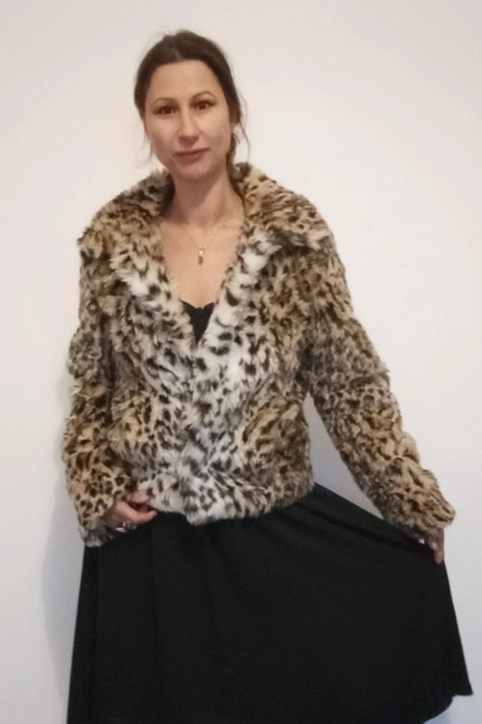 Manteau fourrure léopard 38 - photo numéro 2