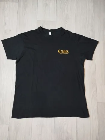 👕 T-shirt noir Grants whisky taille L
