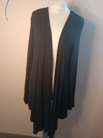 Gilet long noir