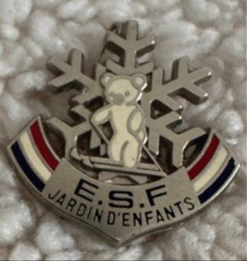 Médaille broche ESF