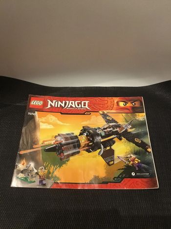 Lego ninjago NOTICE  set 70747 Boulder blaster jet multi missiles