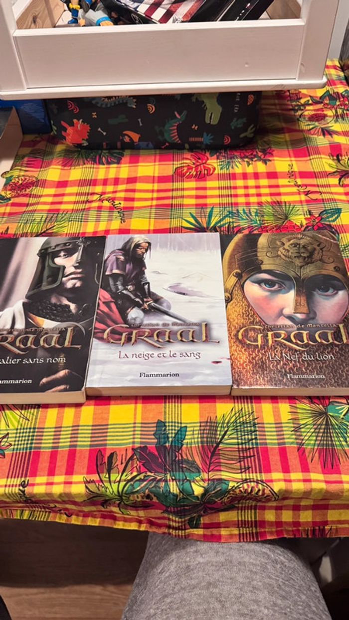 Coffret Le Cycle du Graal (3 livres) - Christian de Montella - photo numéro 7