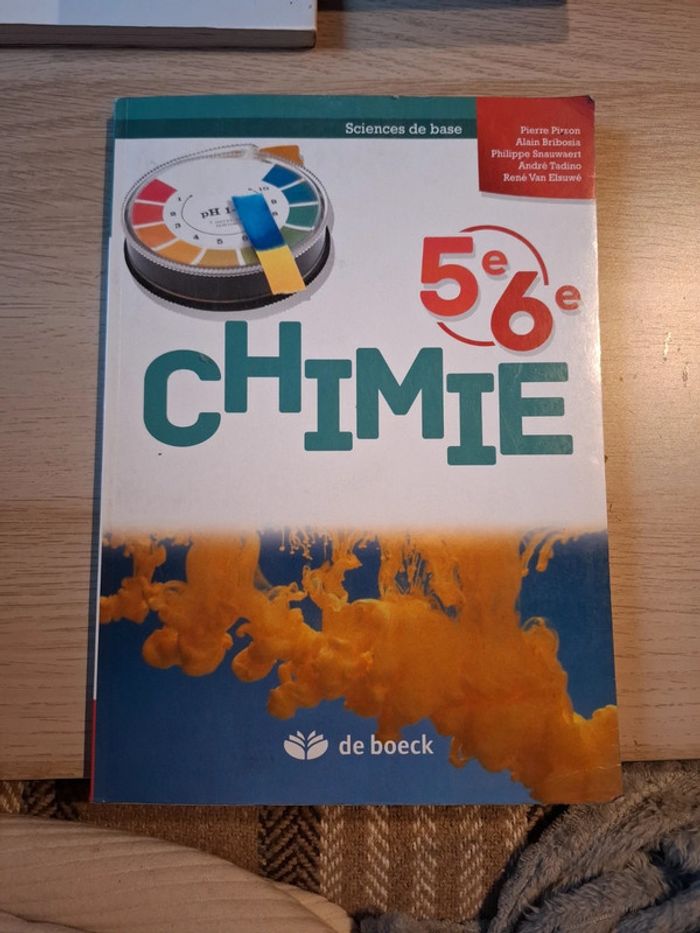 Chimie 5 e et 5 e