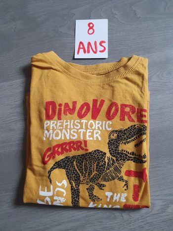 Maillot t-shirt 8ans garçon