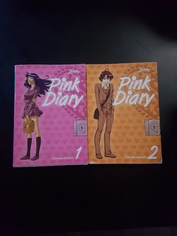 Pink diary tomes 1 et 2 - éditions delcourt - jenny