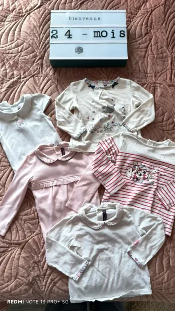 Lot tee shirt bodi sergent major