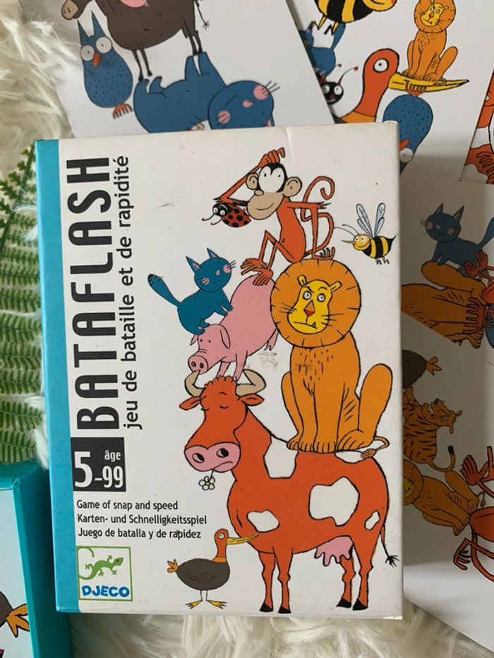 Jeu familial de bataille et rapidité Djeco Bataflash - photo numéro 2