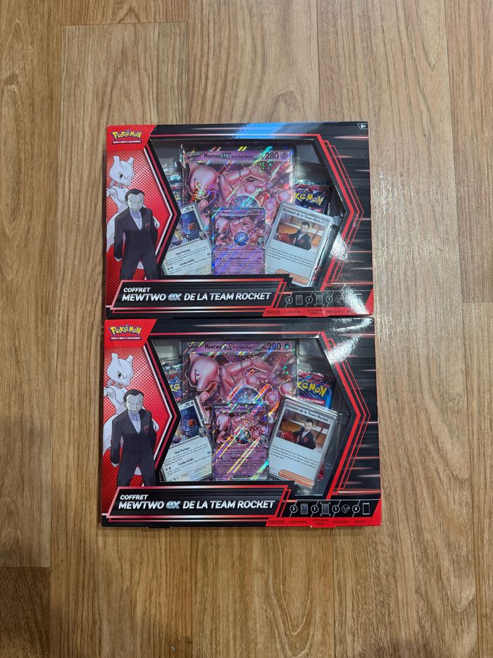 Coffret Mewto Team Rocket x2