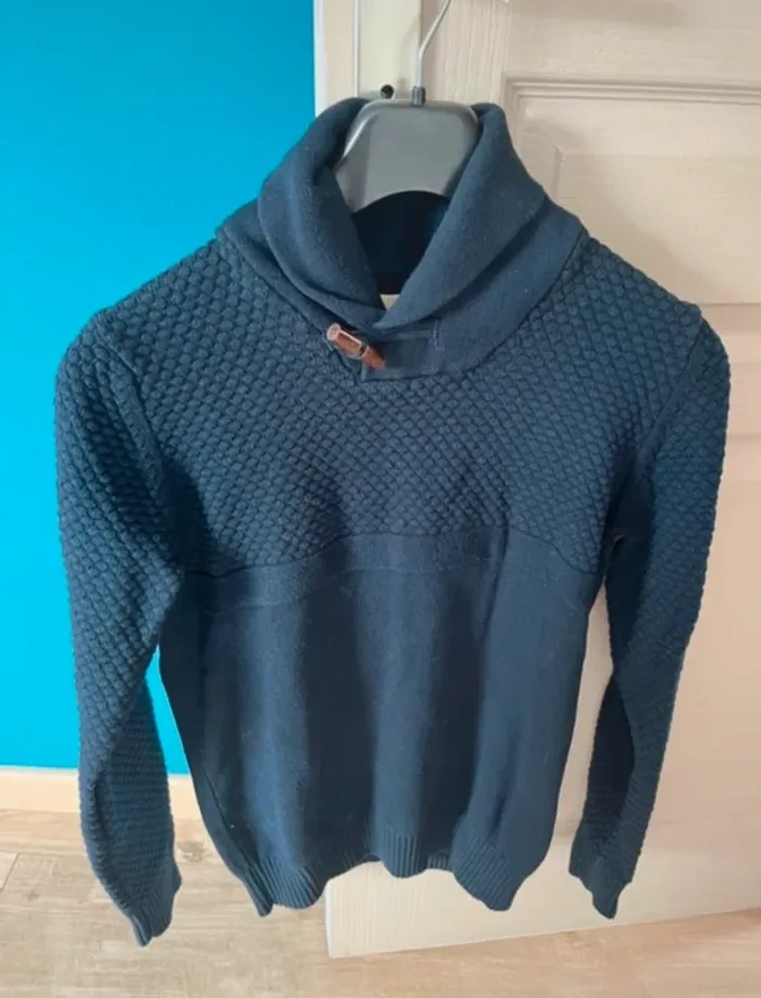 Pull bleu marine Celio
