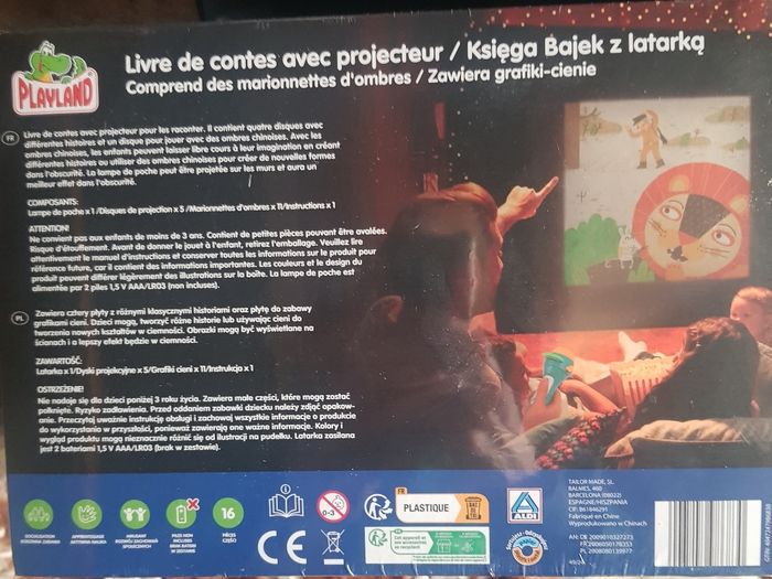 Livre de conte avec projecteur électronique neuf - photo numéro 2