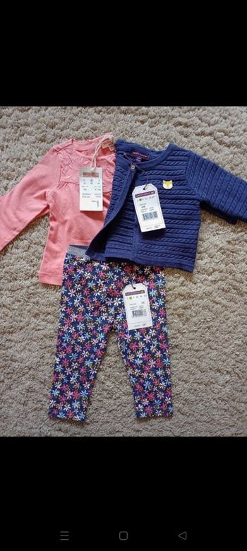 Ensemble Sergent Major taille 6 mois