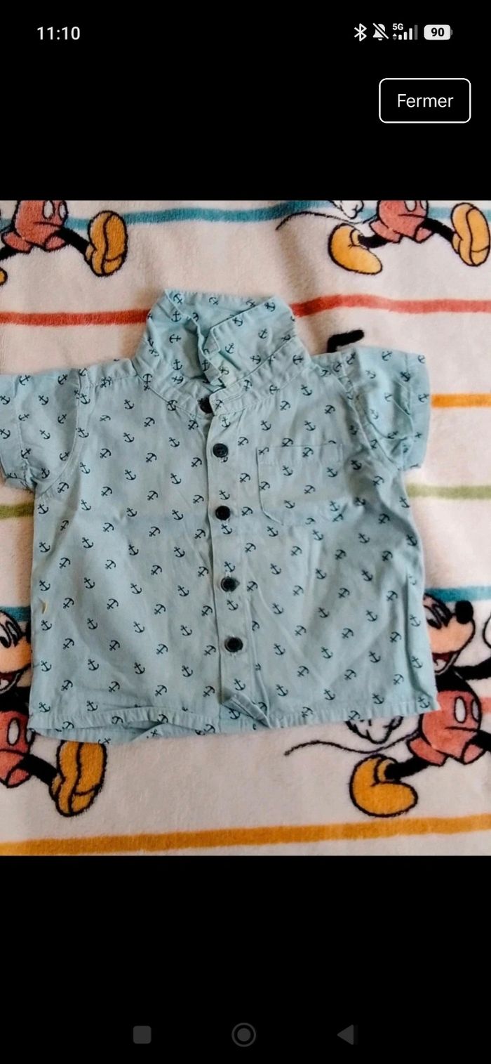 Chemise bébé