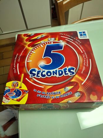 Jeux de société 5 secondes neuf