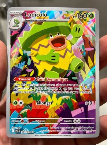 Carte pokémon neuve 🇨🇵 Ludicolo 095/094 Flammes fantasmagoriqus