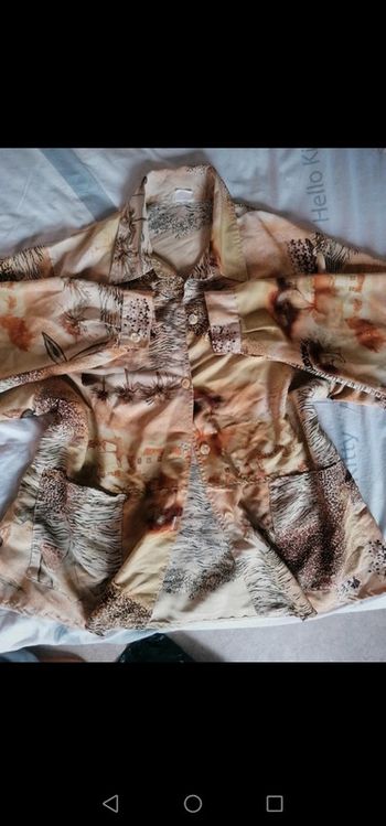Chemise safari vintage